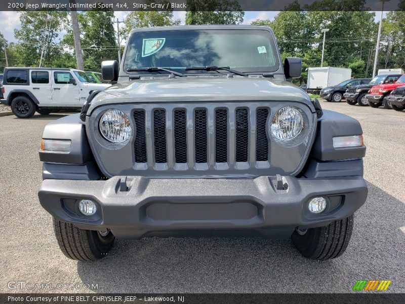Sting-Gray / Black 2020 Jeep Wrangler Unlimited Sport 4x4