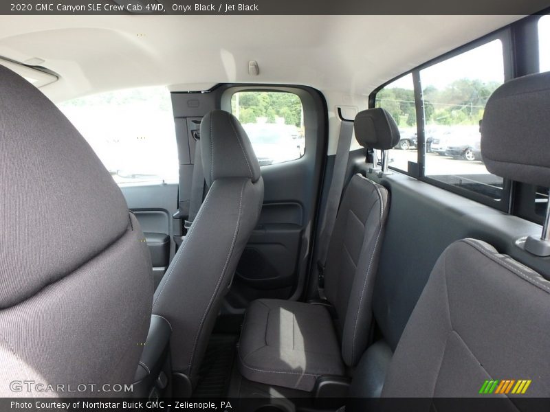 Rear Seat of 2020 Canyon SLE Crew Cab 4WD