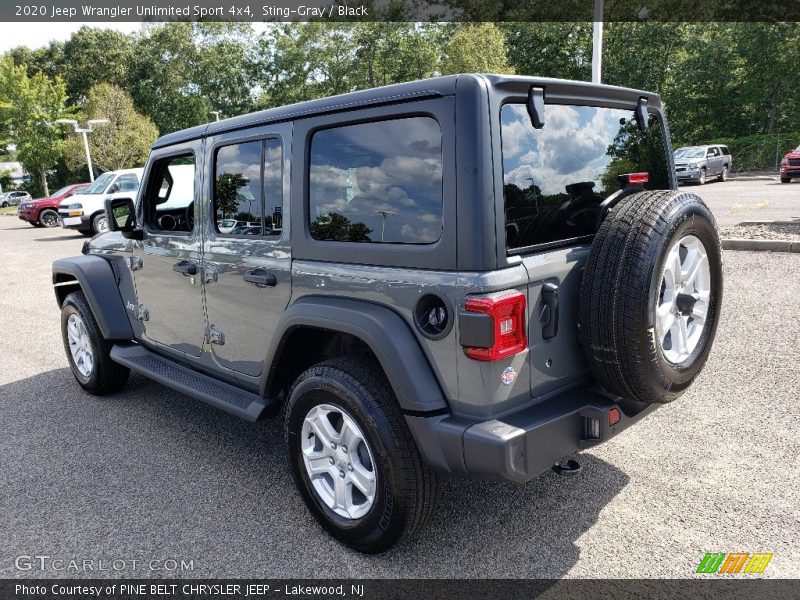 Sting-Gray / Black 2020 Jeep Wrangler Unlimited Sport 4x4