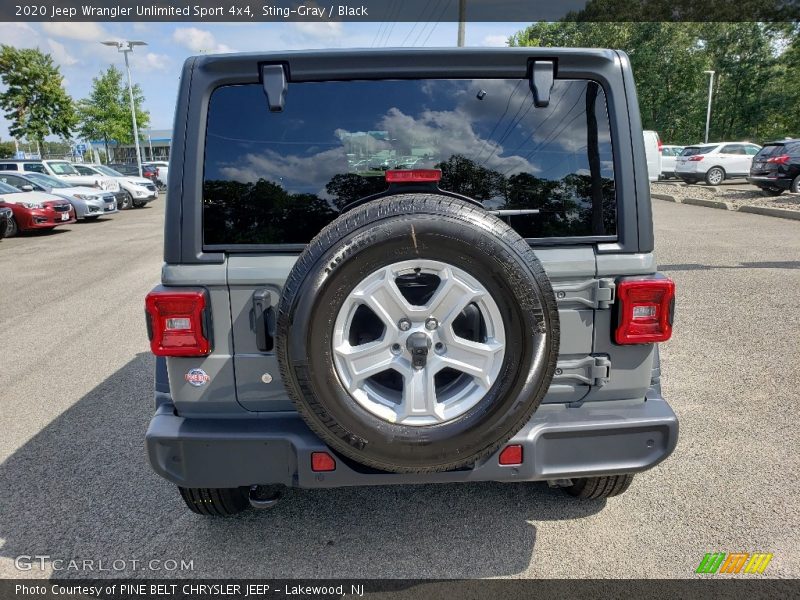 Sting-Gray / Black 2020 Jeep Wrangler Unlimited Sport 4x4