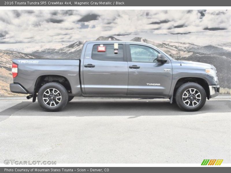 Magnetic Gray Metallic / Black 2016 Toyota Tundra SR5 CrewMax 4x4