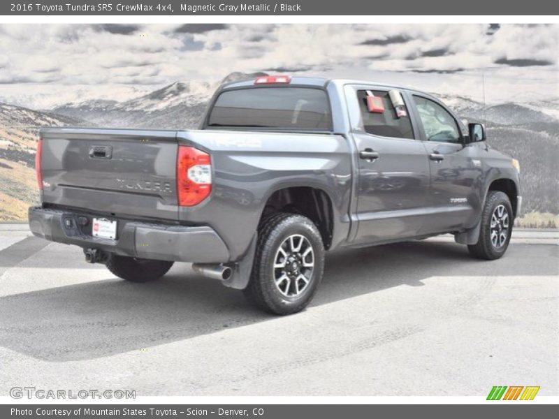 Magnetic Gray Metallic / Black 2016 Toyota Tundra SR5 CrewMax 4x4