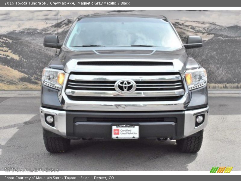 Magnetic Gray Metallic / Black 2016 Toyota Tundra SR5 CrewMax 4x4