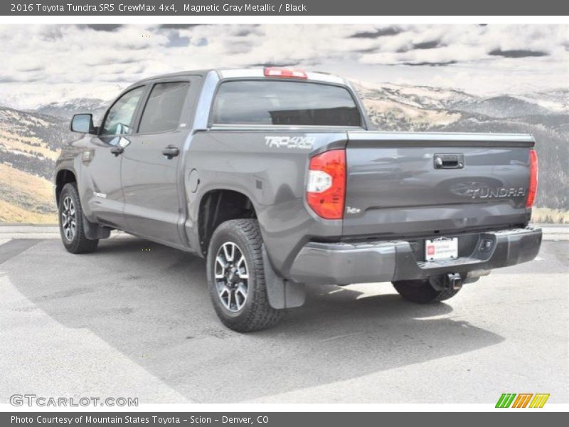 Magnetic Gray Metallic / Black 2016 Toyota Tundra SR5 CrewMax 4x4