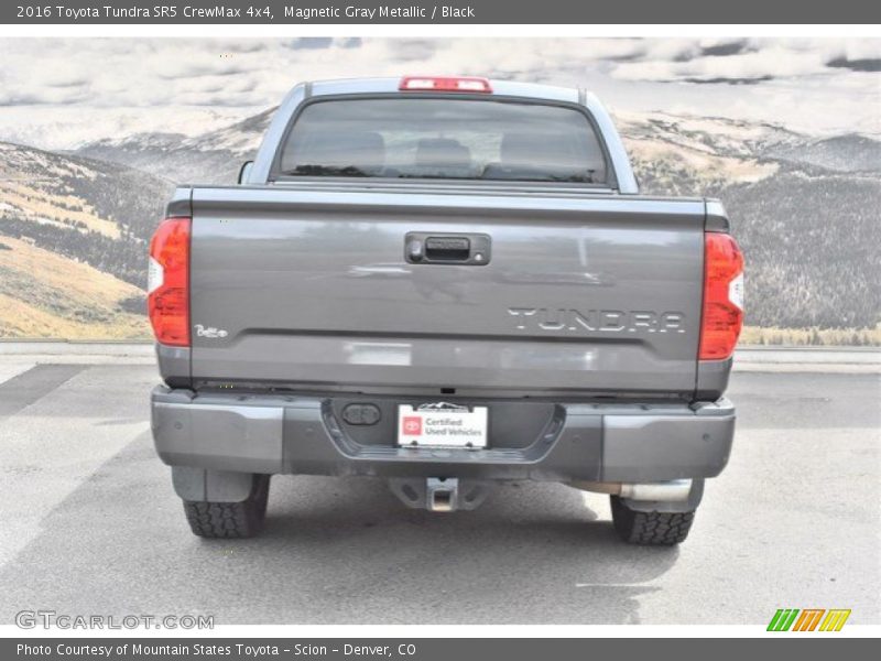 Magnetic Gray Metallic / Black 2016 Toyota Tundra SR5 CrewMax 4x4