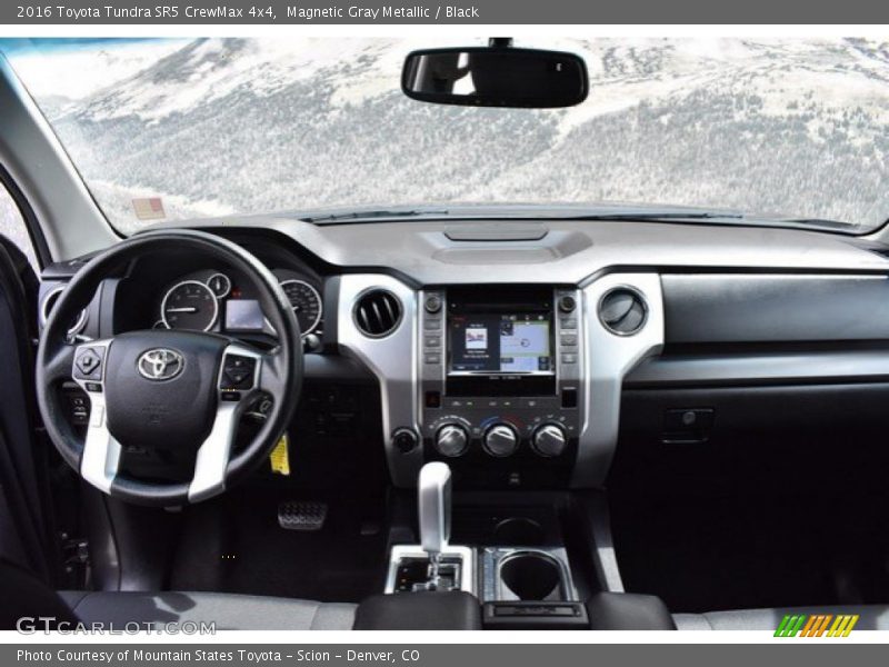 Magnetic Gray Metallic / Black 2016 Toyota Tundra SR5 CrewMax 4x4