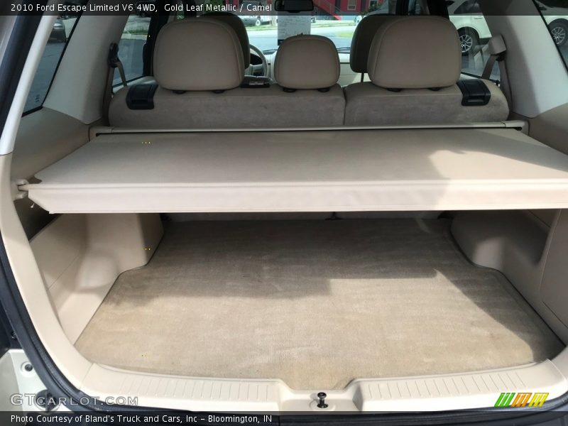 Gold Leaf Metallic / Camel 2010 Ford Escape Limited V6 4WD