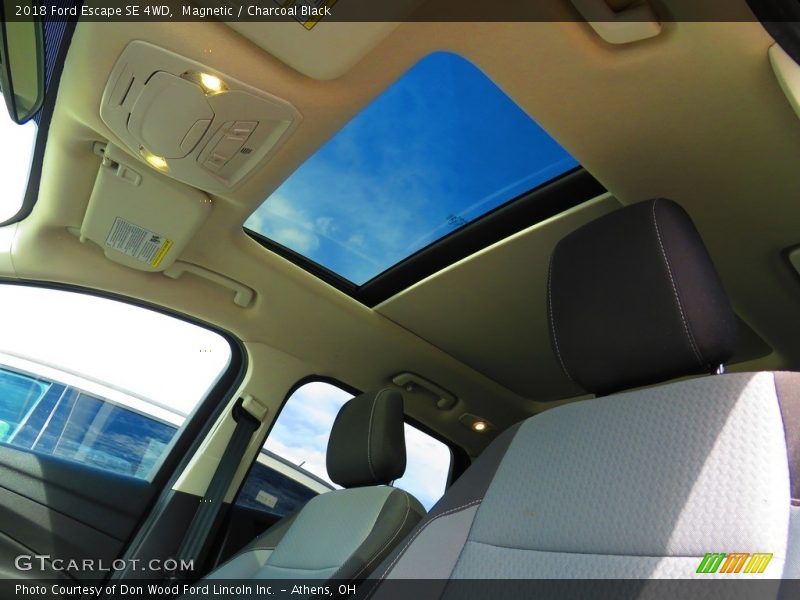 Magnetic / Charcoal Black 2018 Ford Escape SE 4WD