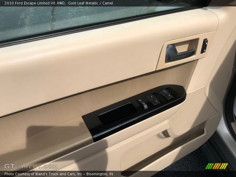 Gold Leaf Metallic / Camel 2010 Ford Escape Limited V6 4WD
