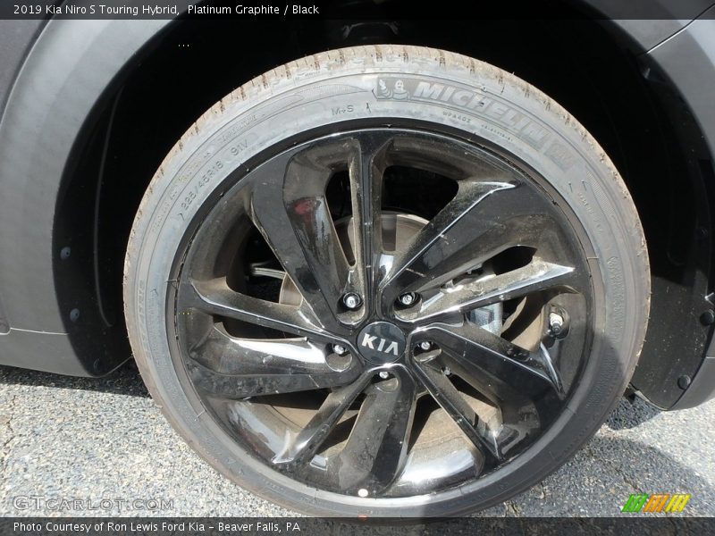 Platinum Graphite / Black 2019 Kia Niro S Touring Hybrid