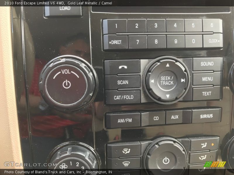 Gold Leaf Metallic / Camel 2010 Ford Escape Limited V6 4WD