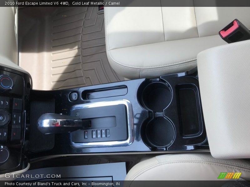 Gold Leaf Metallic / Camel 2010 Ford Escape Limited V6 4WD