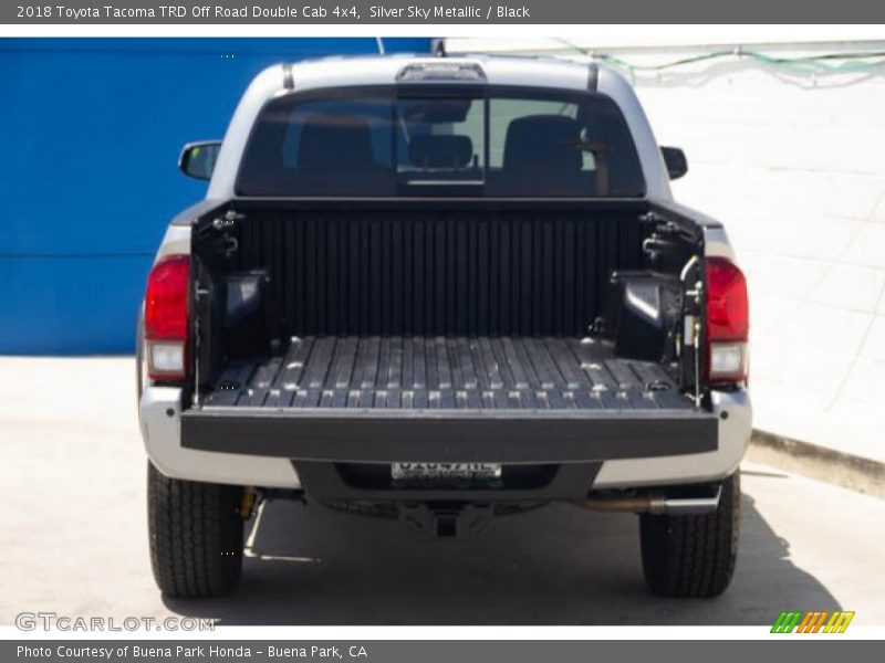 Silver Sky Metallic / Black 2018 Toyota Tacoma TRD Off Road Double Cab 4x4