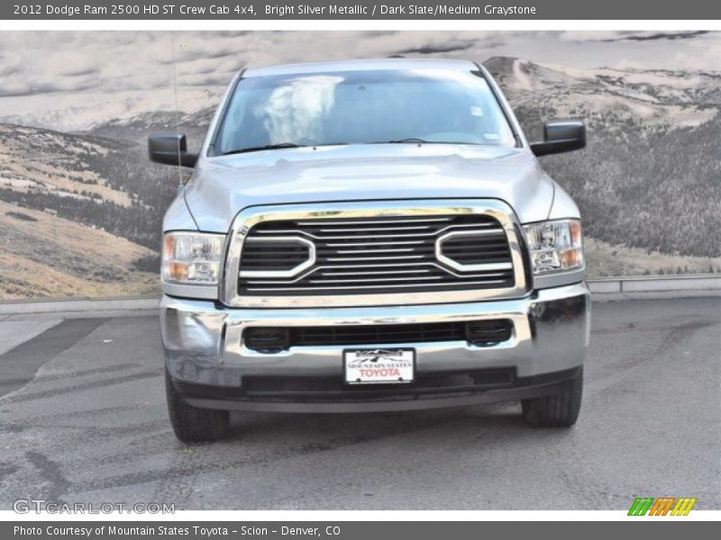 Bright Silver Metallic / Dark Slate/Medium Graystone 2012 Dodge Ram 2500 HD ST Crew Cab 4x4