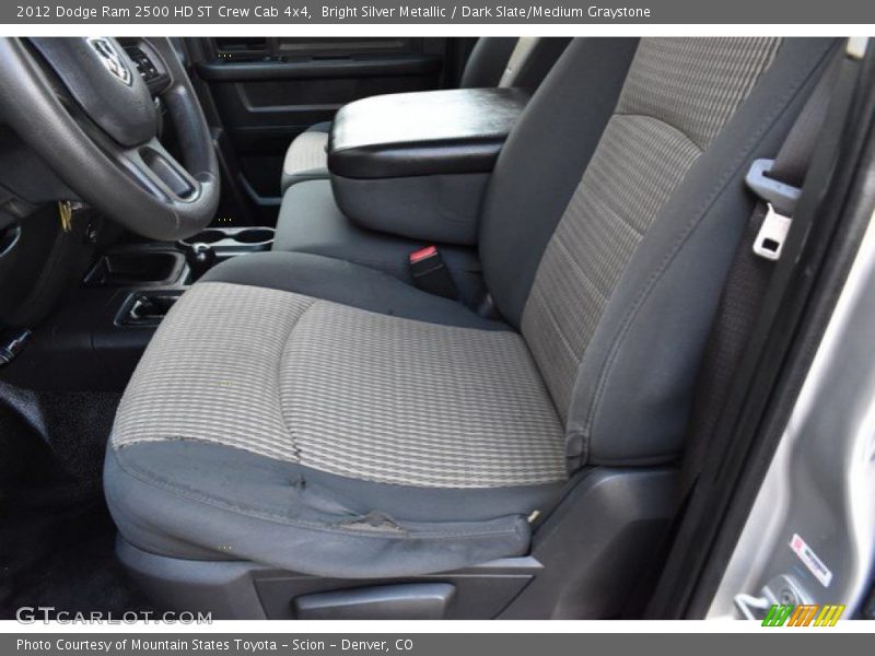 Bright Silver Metallic / Dark Slate/Medium Graystone 2012 Dodge Ram 2500 HD ST Crew Cab 4x4
