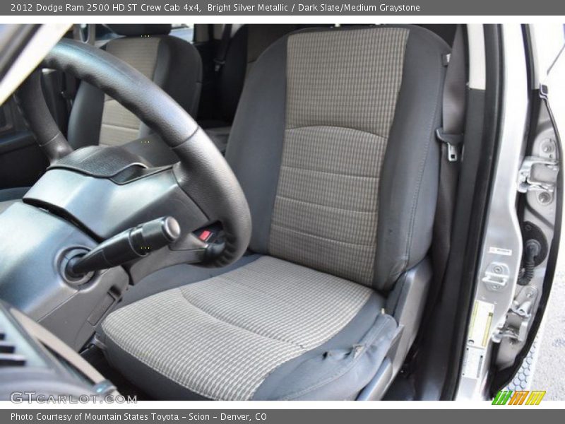 Bright Silver Metallic / Dark Slate/Medium Graystone 2012 Dodge Ram 2500 HD ST Crew Cab 4x4