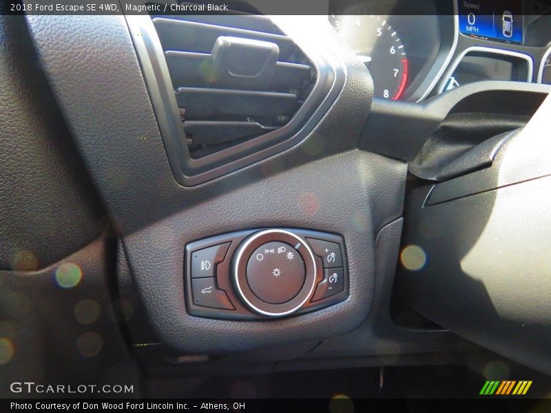 Magnetic / Charcoal Black 2018 Ford Escape SE 4WD
