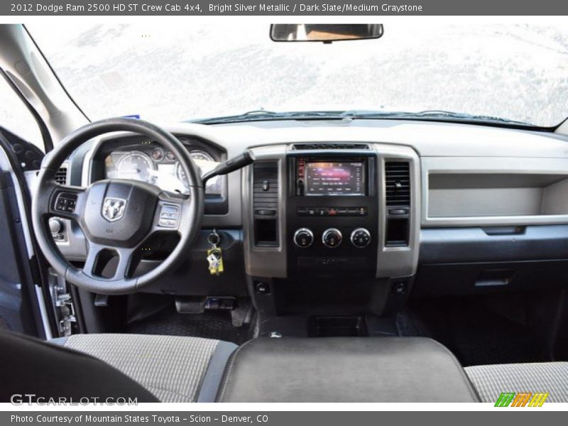 Bright Silver Metallic / Dark Slate/Medium Graystone 2012 Dodge Ram 2500 HD ST Crew Cab 4x4