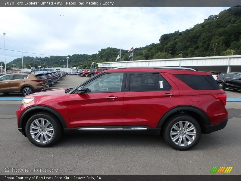  2020 Explorer Limited 4WD Rapid Red Metallic