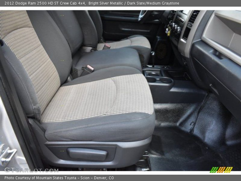 Bright Silver Metallic / Dark Slate/Medium Graystone 2012 Dodge Ram 2500 HD ST Crew Cab 4x4