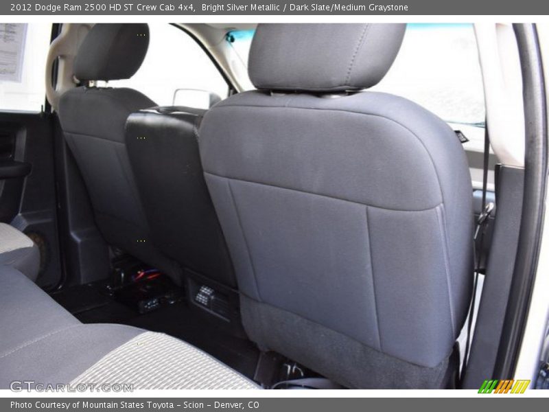 Bright Silver Metallic / Dark Slate/Medium Graystone 2012 Dodge Ram 2500 HD ST Crew Cab 4x4