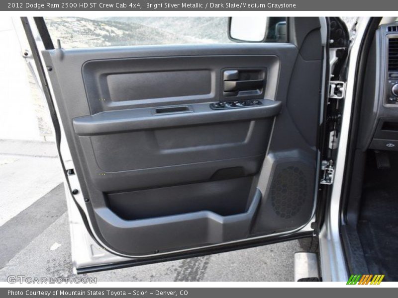 Bright Silver Metallic / Dark Slate/Medium Graystone 2012 Dodge Ram 2500 HD ST Crew Cab 4x4