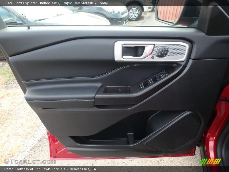 Door Panel of 2020 Explorer Limited 4WD