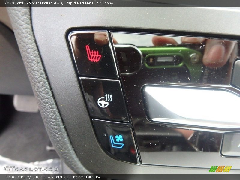 Rapid Red Metallic / Ebony 2020 Ford Explorer Limited 4WD