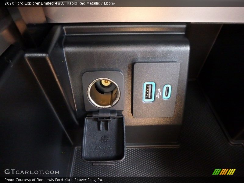 Rapid Red Metallic / Ebony 2020 Ford Explorer Limited 4WD