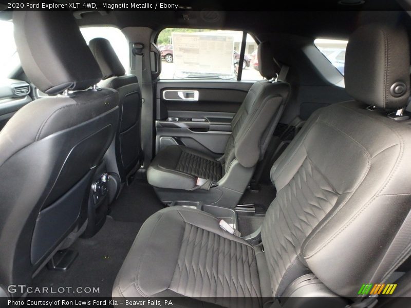 Rear Seat of 2020 Explorer XLT 4WD