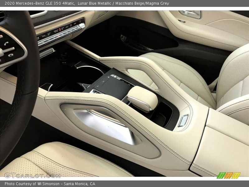 Lunar Blue Metallic / Macchiato Beige/Magma Grey 2020 Mercedes-Benz GLE 350 4Matic