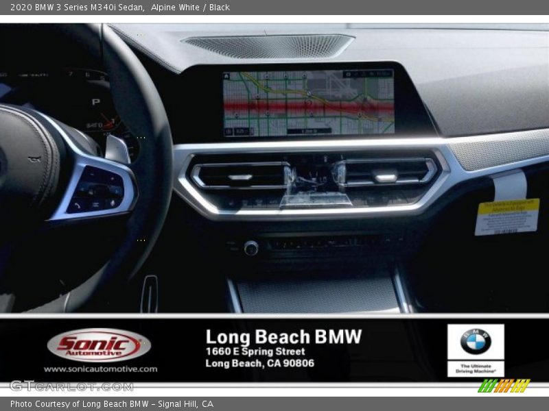 Alpine White / Black 2020 BMW 3 Series M340i Sedan