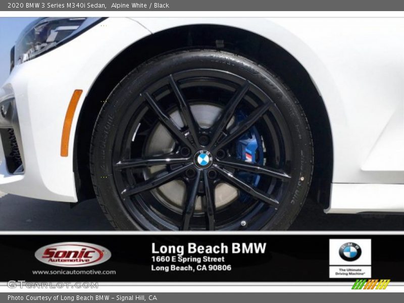 Alpine White / Black 2020 BMW 3 Series M340i Sedan
