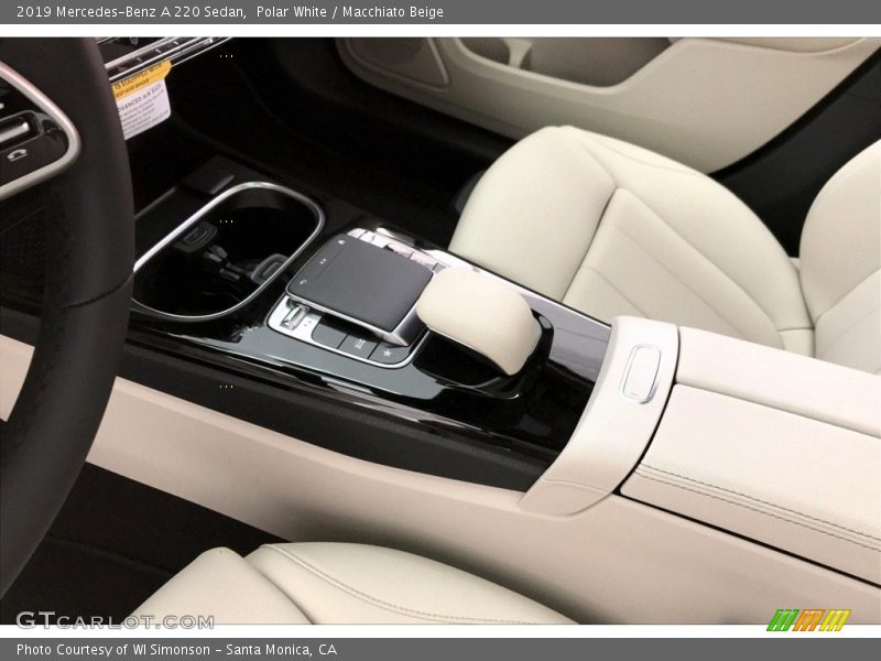 Polar White / Macchiato Beige 2019 Mercedes-Benz A 220 Sedan