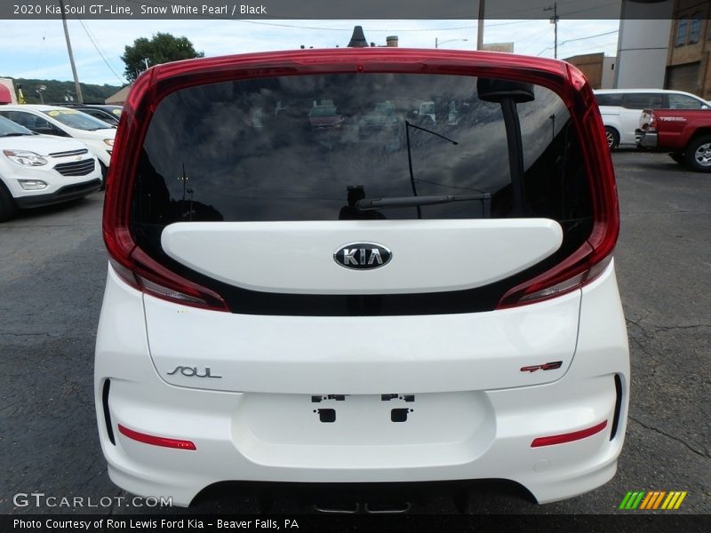 Snow White Pearl / Black 2020 Kia Soul GT-Line