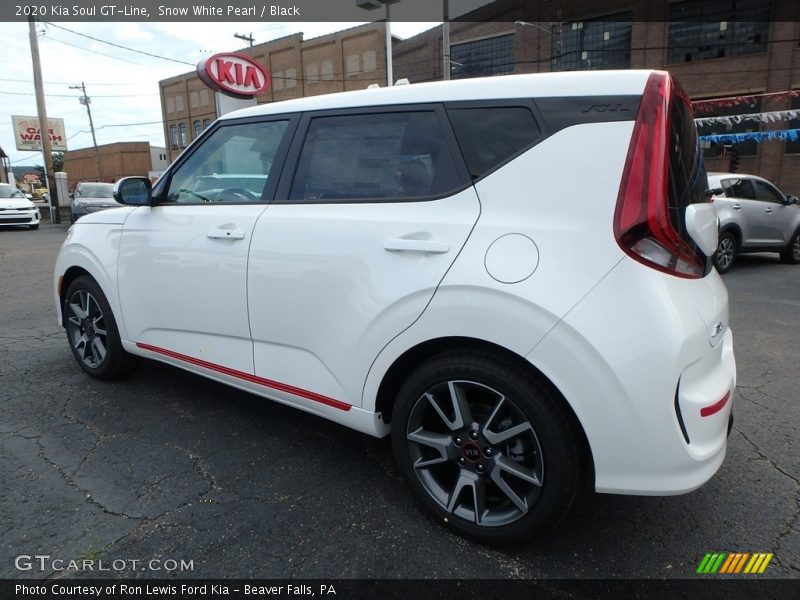 Snow White Pearl / Black 2020 Kia Soul GT-Line