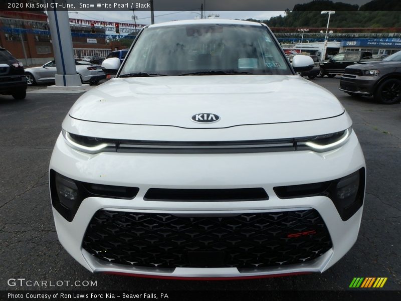 Snow White Pearl / Black 2020 Kia Soul GT-Line