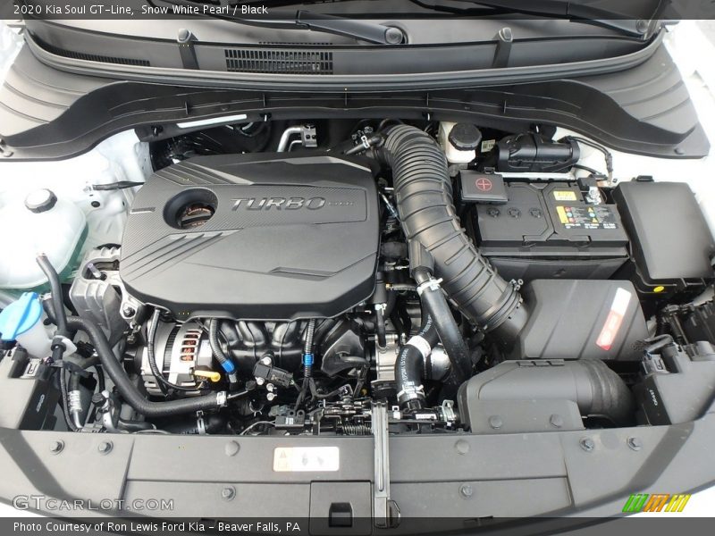  2020 Soul GT-Line Engine - 1.6 Liter Turbocharged DOHC 16-Valve CVVT 4 Cylinder