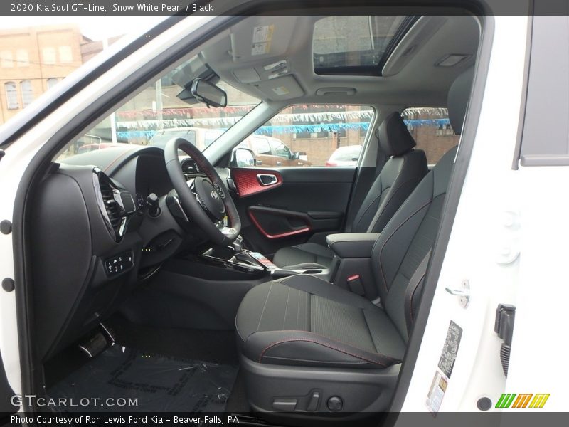 Front Seat of 2020 Soul GT-Line