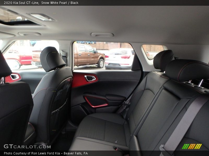 Rear Seat of 2020 Soul GT-Line