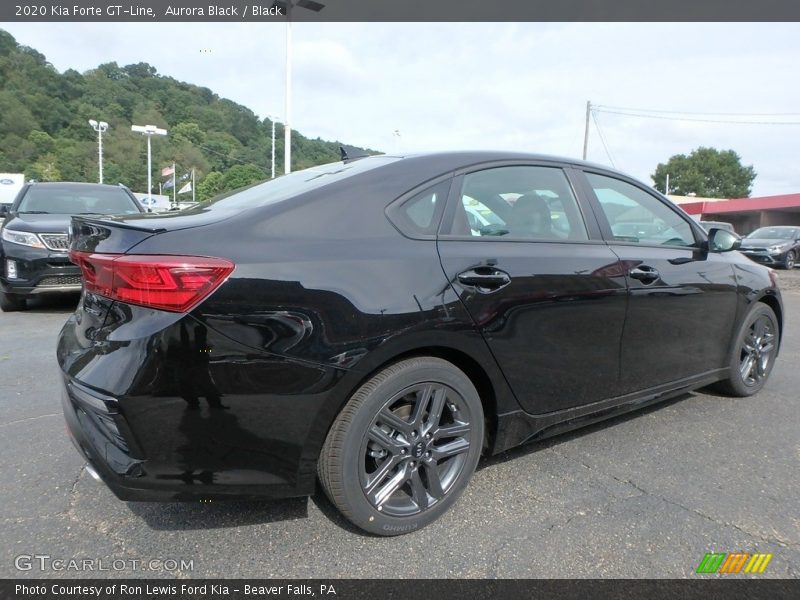 Aurora Black / Black 2020 Kia Forte GT-Line