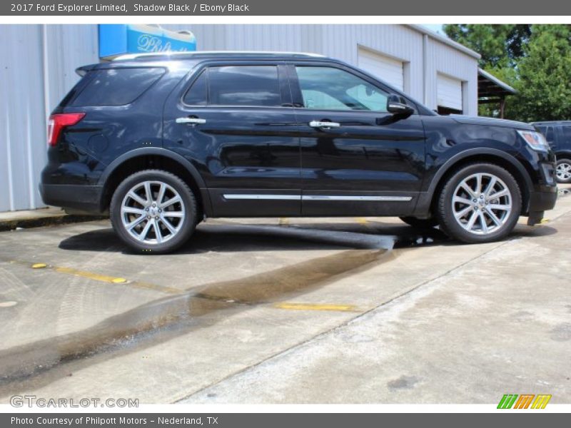 Shadow Black / Ebony Black 2017 Ford Explorer Limited