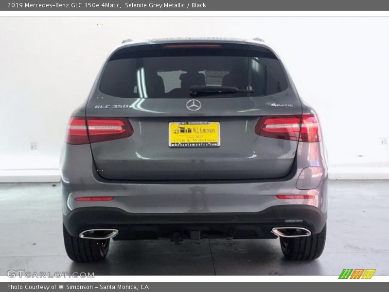 Selenite Grey Metallic / Black 2019 Mercedes-Benz GLC 350e 4Matic