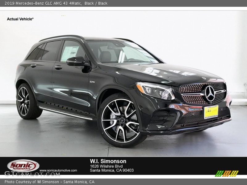 Black / Black 2019 Mercedes-Benz GLC AMG 43 4Matic