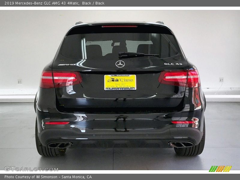 Black / Black 2019 Mercedes-Benz GLC AMG 43 4Matic