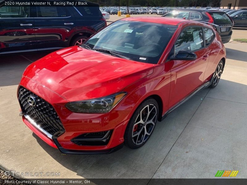 Front 3/4 View of 2020 Veloster N