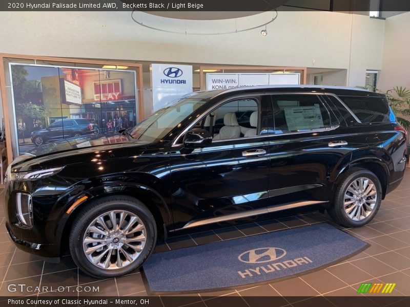 Becketts Black / Light Beige 2020 Hyundai Palisade Limited AWD