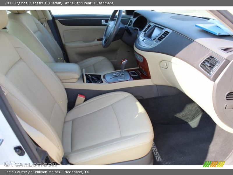 White Satin Pearl / Cashmere 2013 Hyundai Genesis 3.8 Sedan