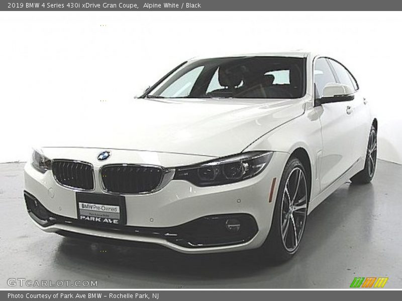 Alpine White / Black 2019 BMW 4 Series 430i xDrive Gran Coupe