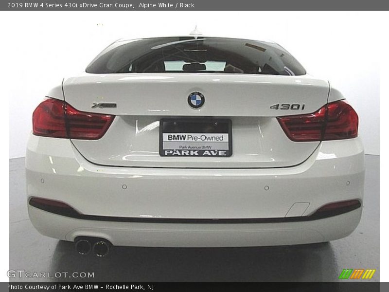 Alpine White / Black 2019 BMW 4 Series 430i xDrive Gran Coupe